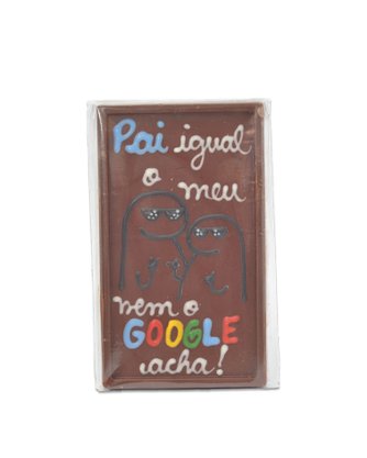 Barra de Chocolate Pai nem o Google Acha 75g