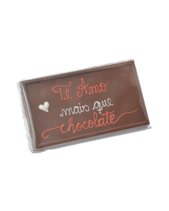 Barra de Chocolate Te Amo mais que Chocolate 75g