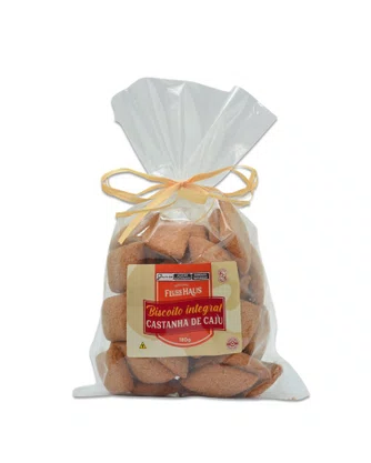 Biscoito Integral de Castanha de Caju 180g