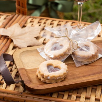 Biscoito Linzer com Geléia de Morango 20g