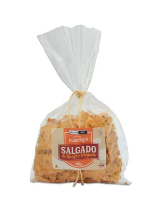 Biscoito Salgado de Queijo e Orégano 100g