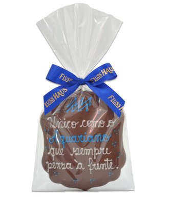 Bolacha Amanteigada com Chocolate Signos - Aquário 50g