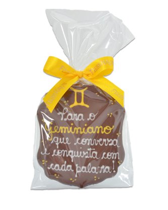 Bolacha Amanteigada com Chocolate Signos - Gêmeos 50g