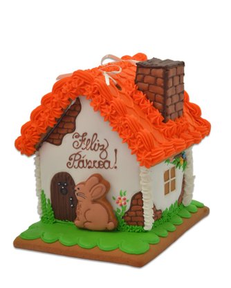 Bolacha de Mel Casa 3D Laranja 530g