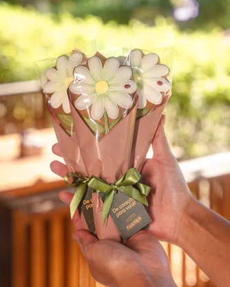 Bolacha de Mel com Especiarias Buquê de Flores 60g