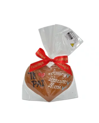 Bolacha de Mel com Especiarias Coração Te Amo Pai 20g