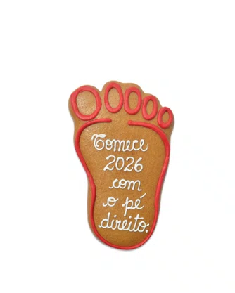 Bolacha de Mel com Especiarias Pé Vermelho 15g