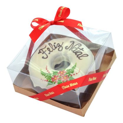 Bolo de Mel com Nozes Redondo Feliz Natal 400g