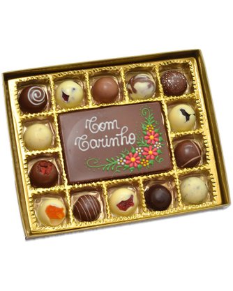 Caixa com 14 Bombons 190g CC