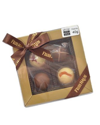 Caixa com 4 Bombons 40g