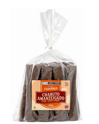 Charuto Amanteigado com Chocolate 250g