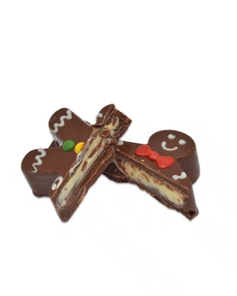 Chocolate Ginger Recheado com Leitinho e Gianduia 60G