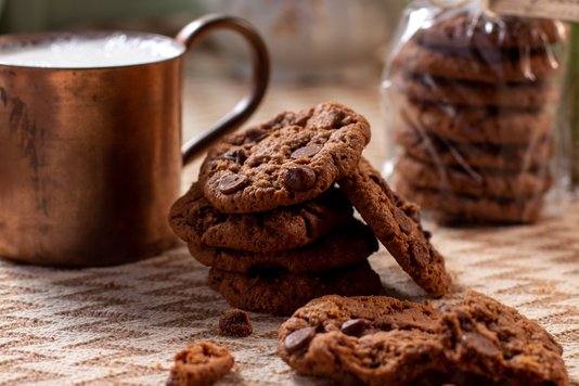 Cookies com Gotas de Chocolate 85g