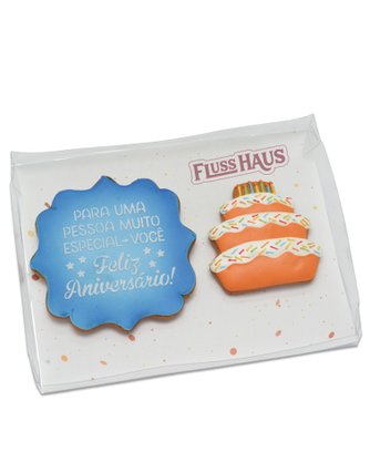 Kit Bolachas de Mel com Especiarias Aniversario 50g