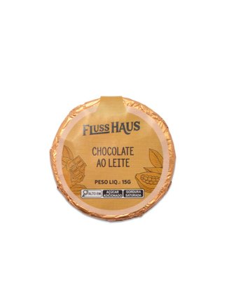 Moeda de chocolate ao leite 15g