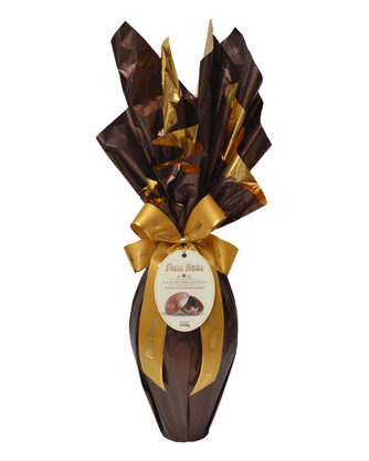 Ovo de Chocolate ao Leite com Cristais de Caramelo 350g