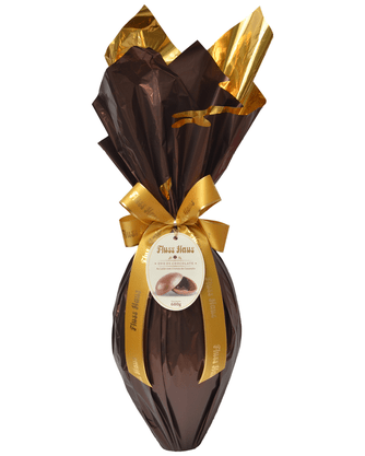Ovo de Chocolate ao Leite com Cristais de Caramelo 600g