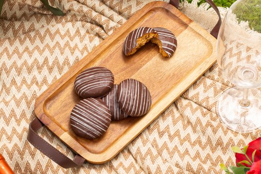 Pão de Mel com Chocolate Riscado 200g