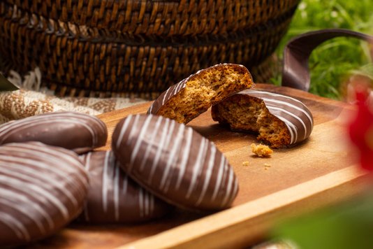Pão de Mel com Chocolate Riscado 200g