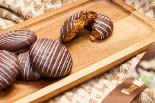 Pão de Mel com Chocolate Riscado 200g