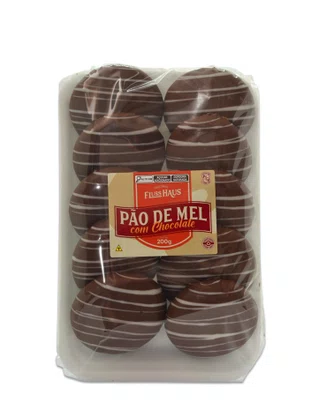 Pão de Mel com Chocolate Riscado 200g