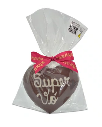 Pão de Mel Coração com Chocolate Super Vó 30g