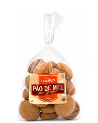 Pão de Mel Sem Lactose 150g
