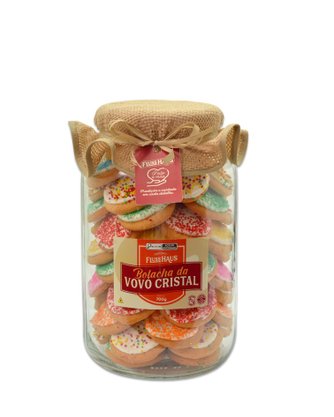 Pote Bolacha da Vovó Cristal G 700g