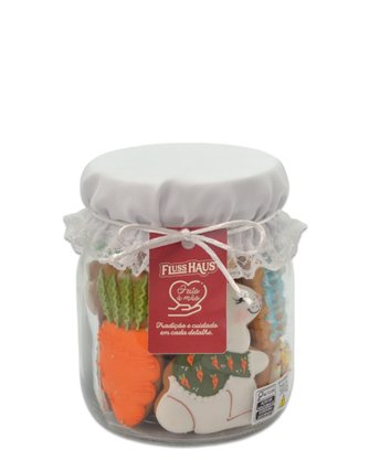 Pote de Bolacha Sortida de Páscoa 360g