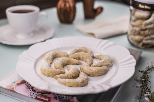 Pote Vanillekipferl Biscoito Alemão de Baunilha 220g