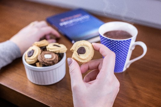 Rosquinha Recheada com Chocolate 200g