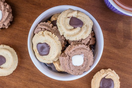 Rosquinha Recheada com Chocolate 200g