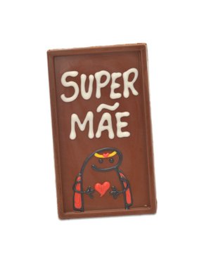 Barra de Chocolate ao leite Super Mãe 75g MM