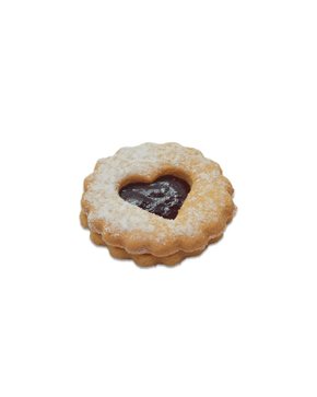 Biscoito Linzer com Geléia de Morango 20g