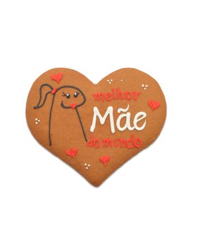 Bolacha de Mel com Especiarias Coração melhor Mãe do Mundo 15g