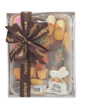 Bolachas Sortidas Caixa com Laço 300g Páscoa