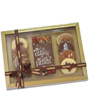 Chocolate Caixa com Barra e Mix de sabores 260g