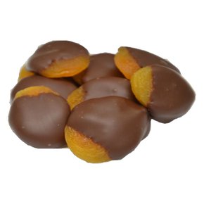 Damasco com Cobertura de Chocolate ao Leite 120g