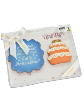 Kit Bolachas de Mel com Especiarias Aniversario 50g