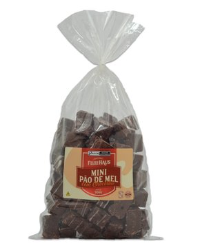 Mini Pão de Mel com Chocolate 500g