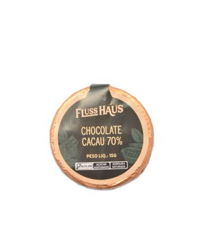 Moeda de Chocolate 70% 15g