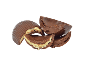 Ovo de Chocolate ao Leite com Recheio de Leitinho e Creme de Avelã 300g