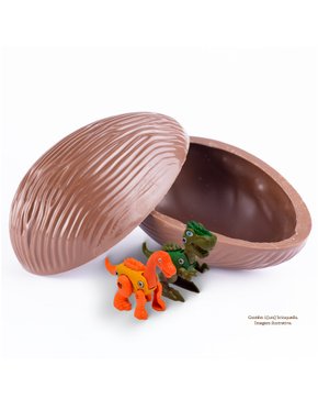 Ovo de Chocolate ao Leite - Dino 230g