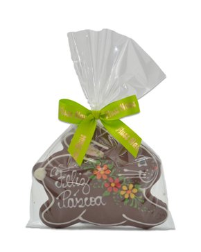 Pão de Mel com Chocolate Preto Coelho P Correndo 50g