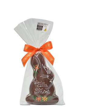 Pão de Mel com Chocolate Preto Coelho P em Pé 40g