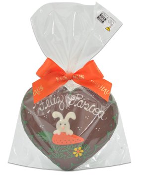 Pão de Mel com Chocolate Preto Coração Verde 120g