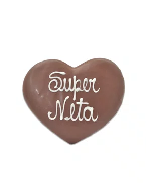 Pão de Mel Coração com Chocolate Super Neta 30G