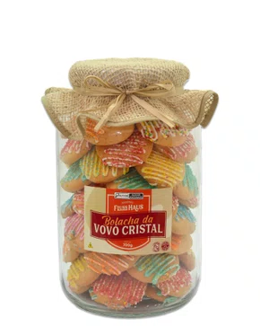 Pote Bolacha da Vovó Cristal G 700g