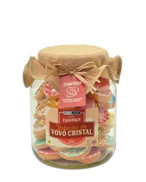Pote Bolacha da Vovó Cristal M 500g