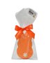 Bolacha Amanteigada Coelho Laranja Com Pompom 20g